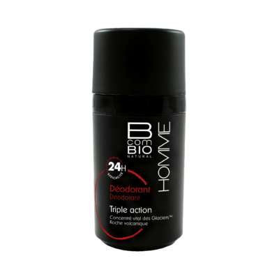 Déodorant BIO Triple Action Homme BcomBIO