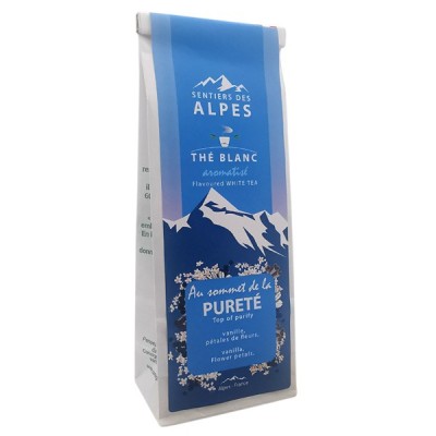 Thé Blanc Au Sommet de la Pureté Sentiers des Alpes
