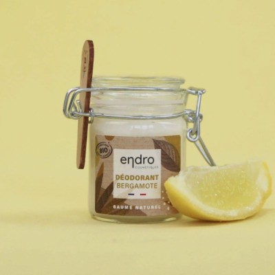 Déodorant Baume Bergamote certifié Bio Endro Cosmétiques