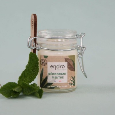 Déodorant Solide Menthe Naturelle Bio Endro Cosmétiques