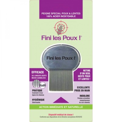 Peigne Anti-poux & Lentes