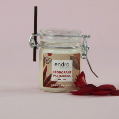 Déodorant Solide Certifié Bio Palmarosa Endro Cosmétiques