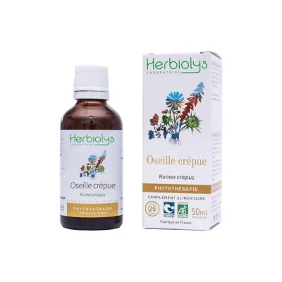 Oseille Crépue Bio Phytothérapie 50ml Herbiolys