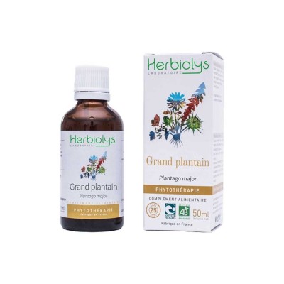 Grand Plantain Bio Phytothérapie 50ml Herbiolys