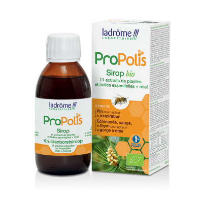 Sirop Bio à la Propolis 150ml Ladrôme
