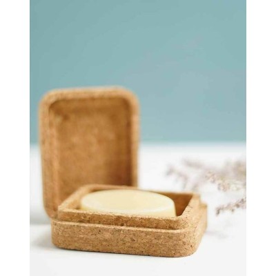 Écrin de Voyage en liège pour Après-Shampoing Solide UMAÏ Bio-Naturel-Vegan