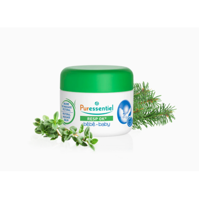 Baume de Massage Pectoral Bébé Resp'OK Bio 30ml Puressentiel