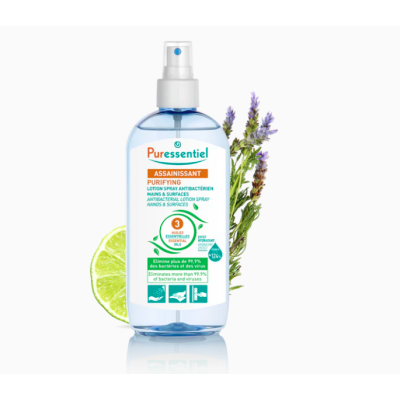 Lotion Spray Antibactérien Assainissant 250ml Puressentiel