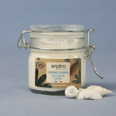Crème Corps Nourrissante Bio - Douceur Iodée 100ml Endro Cosmétiques