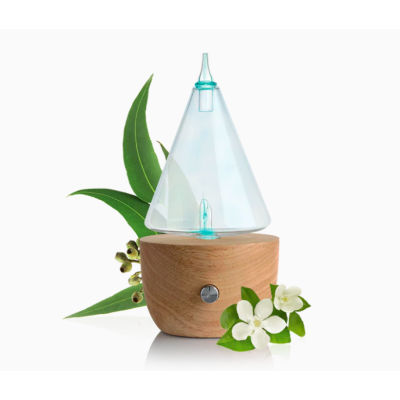 Diffuseur à Nébulisation en Bois Naturel I'CONIC Puressentiel