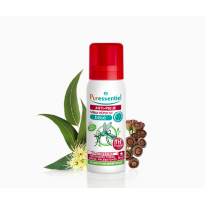 Spray Répulsif Bébé Anti Pique (dès 6 mois) 60ml Puressentiel