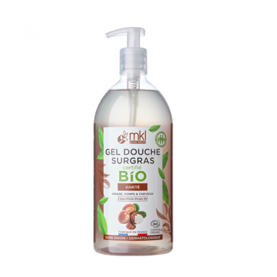 Gel Douche Bio Karité (Corps & visage) 1L MKL Green Nature