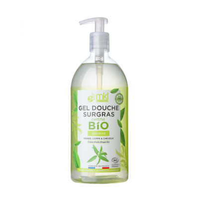 Gel Douche Bio Verveine (Corps & visage) 1L MKL Green Nature