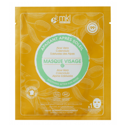 MKL Green Nature - Masque Visage Apaisant Après-soleil Cosmos Natural
