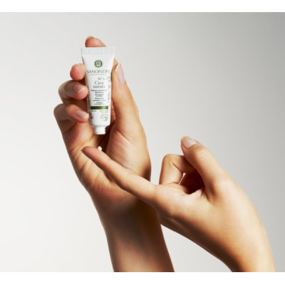 Masque Lèvres Cica Natura Pansement Réparateur Bio Sanoflore