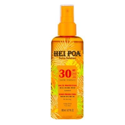 Protection Solaire au Monoï SPF30 (Visage & corps) 150ml Hei Poa
