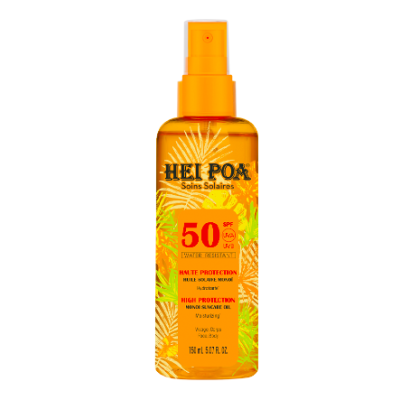 Protection Solaire au Monoï SPF50 (Visage & corps) 150ml Hei Poa