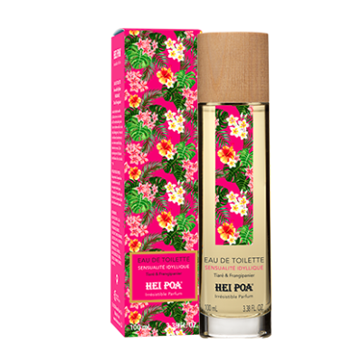 Eau de Toilette Sensualité Idyllique Tiaré & Frangipanier 100ml Hei Poa