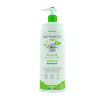 Liniment Bébé Bio pour le Change 500ml Alphanova Bébé