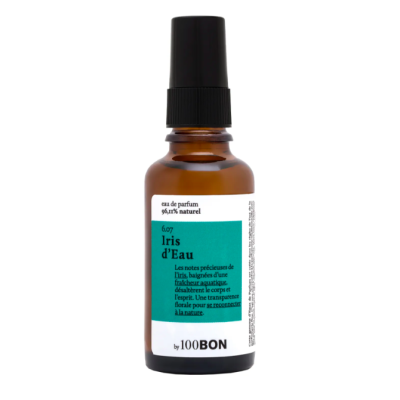 Eau de Parfum Naturelle 6.07 Iris d'eau Rechargeable 30ml 100BON