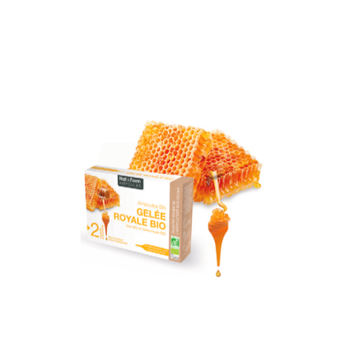 Ampoules Gelée Royale Bio (x20) Nat&Form