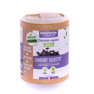 Charbon Végétal Activé (90Gel) Nat&Form