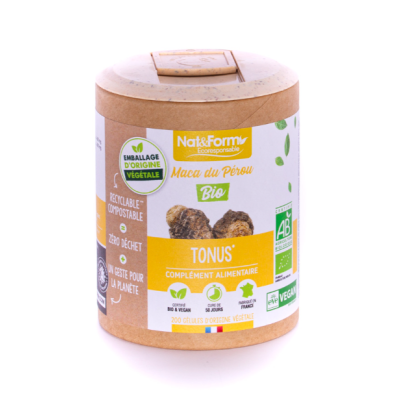 Maca du Pérou Bio (90Gel) Nat&Form