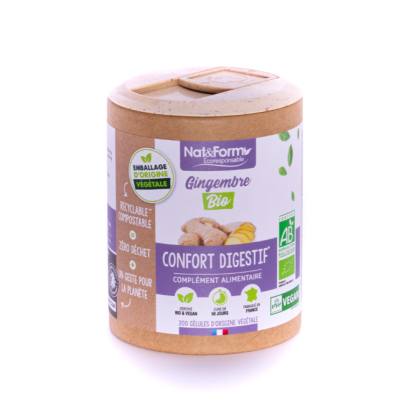 Gingembre Bio (90Gel) Nat&Form