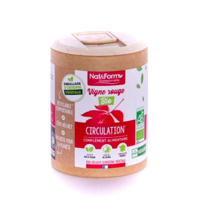 Vigne Rouge Bio (90Gel) Circulation Nat&Form