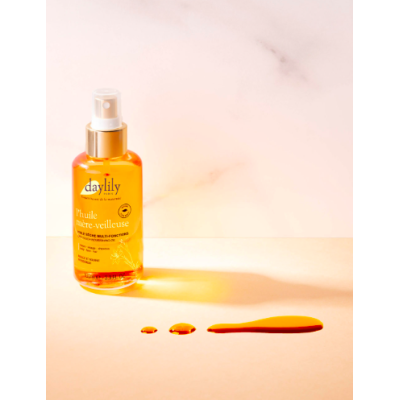 L'Huile Mère-Veilleuse Bio Multi-fonctions (Visage, Corps et Cheveux) 100ml Daylily