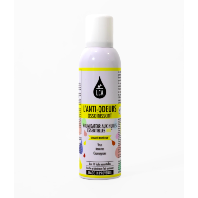 Brumisateur Anti-Odeurs Assainissant naturel 150ml LCA Aroma