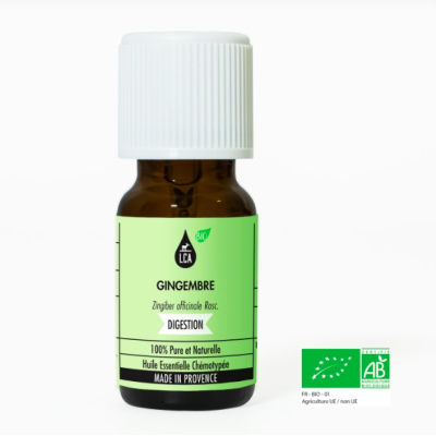Huile Essentielle Bio Gingembre LCA Aroma