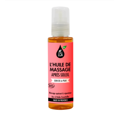 L'huile de massage Après-Soleil Bio 100ml LCA Aroma