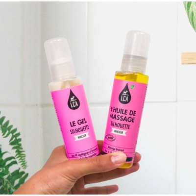 Huile de Massage Silhouette Bio 100ml LCA Aroma