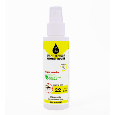 Spray Répulsif Moustiques Enfants (Dès 6mois) 100ml LCA Aroma