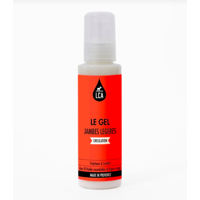 Gel Jambes Légères aux Huiles Essentielles 100ml LCA Aroma