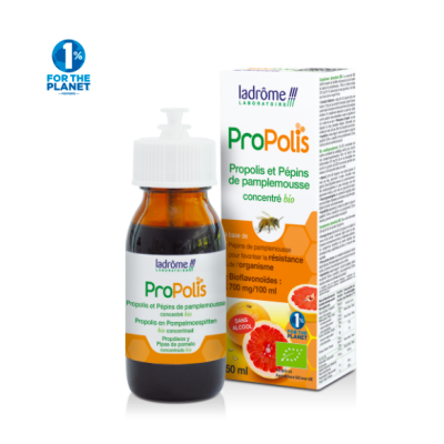 Concentré Bio Propolis et Pépins de Pamplemousse 50ml Ladrôme