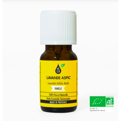 Huile Essentielle Lavande Aspic BIO 10ml LCA Aroma