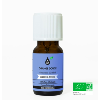 Huile Essentielle Bio Orange douce Stress et Anxiété LCA Aroma