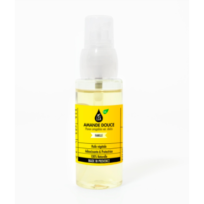Huile Végétale Amande Douce Bio 50ml LCA Aroma