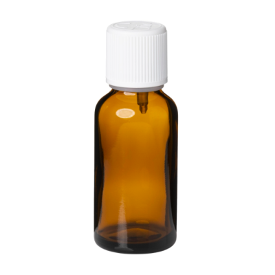 Flacon Verre Ambré Compte-Goutte 30ml LCA Aroma