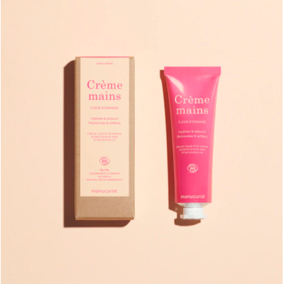 Crème Mains Bio Fleur D'Orange 60 ml Manucurist