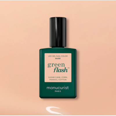 Vernis LED GREEN FLASH Beige Manucurist