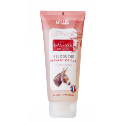 Gel Douche Bio Lait d'Ânesse (Corps & visage) 200ml MKL Green Nature