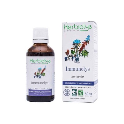 Immunolys Complexe de Plantes Fraiches Bio 50ml Herbiolys
