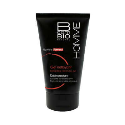 Gel Nettoyant Désincrustant Homme Bio 125ml BcomBIO