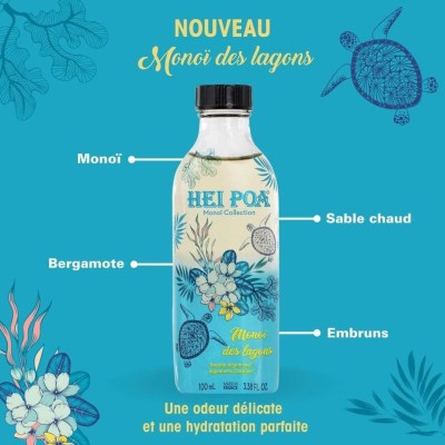 Monoï des Lagons 100ml Hei Poa
