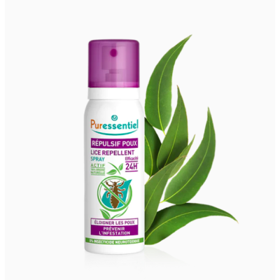 Spray Répulsif Anti-Poux 75ml Puressentiel