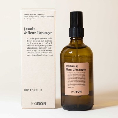 Spray d'Ambiance Maison Jasmin et Fleur d'Oranger 100ml 100BON
