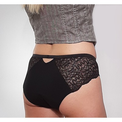 Culotte Menstruelle Sorène en coton Bio (Taille L : 44) Slowen